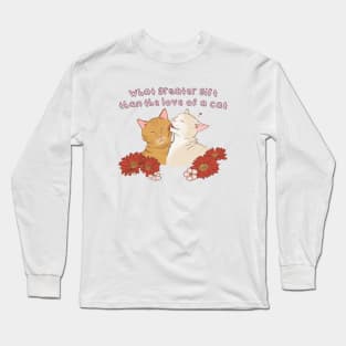 Cute Orange Cats Long Sleeve T-Shirt